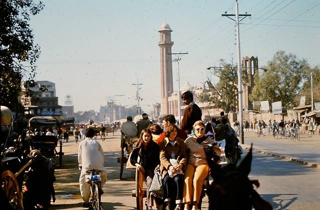 American Tourists in Rawalpindi in 1975